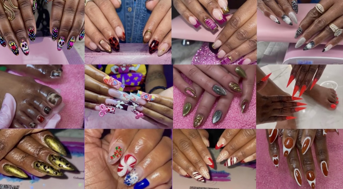 Lust Nails and Spa logo